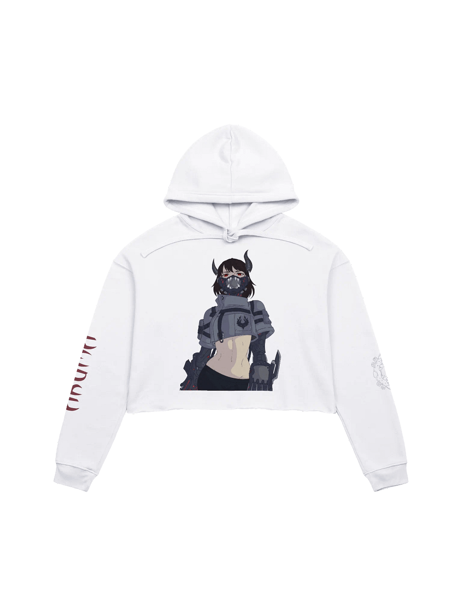 Cyber Oni Crop Hoodie product image (1)