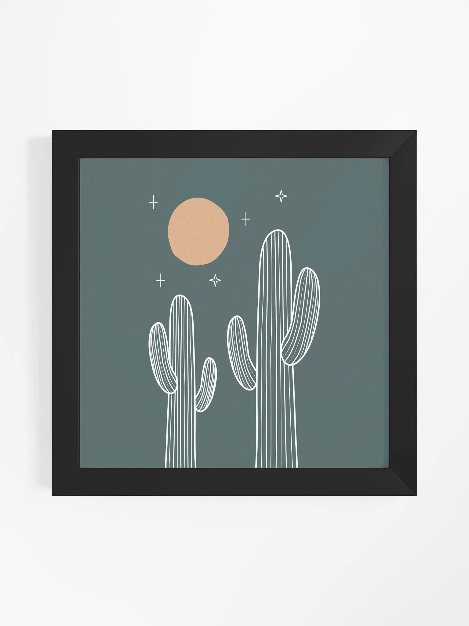 Celestial Cacti Framed Poster product image (20)