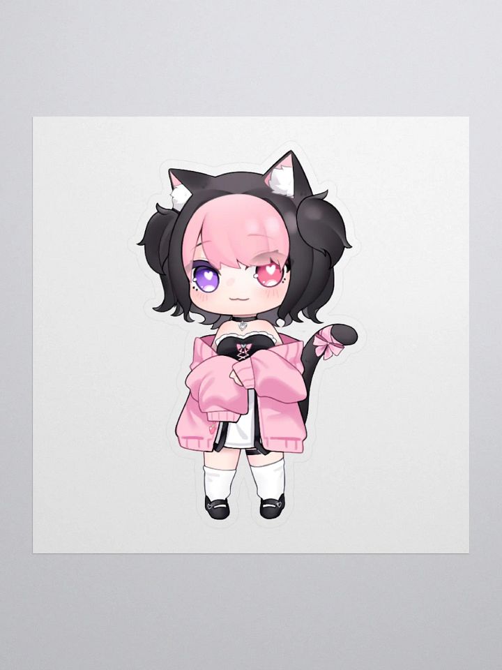 chibi strawb sticker product image (1)