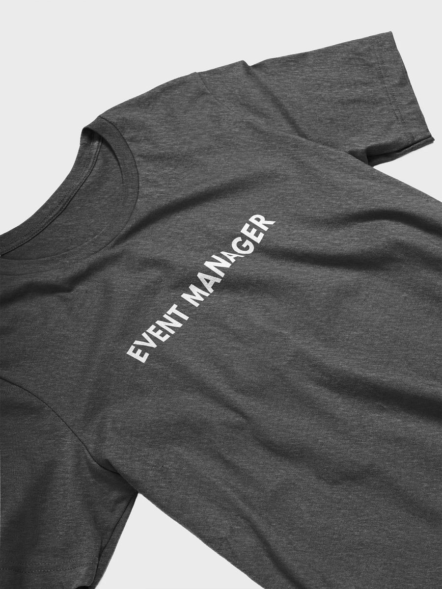 Event Manager - Unisex T-shirt Bella Canvas 3001 product image (8)
