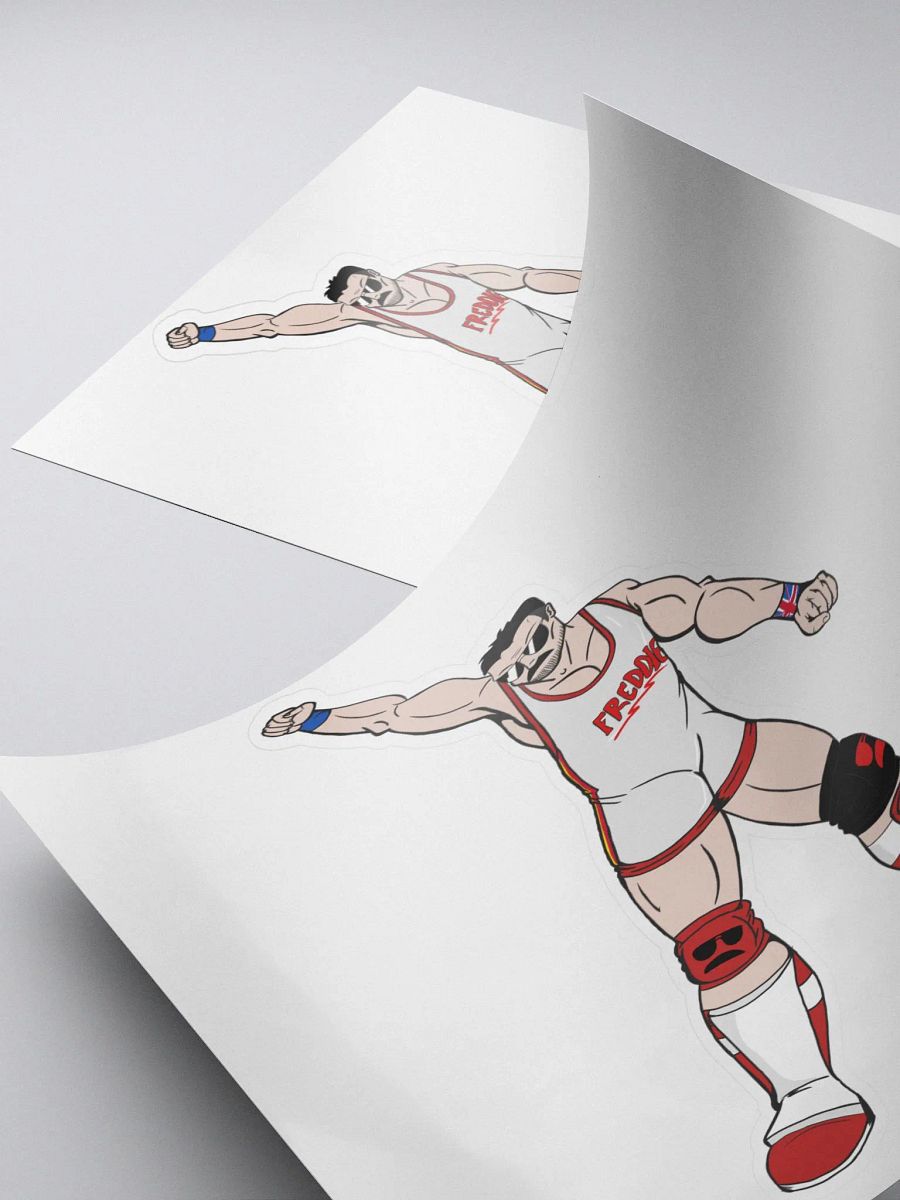 LuchaFreddie the return toon sticker product image (4)
