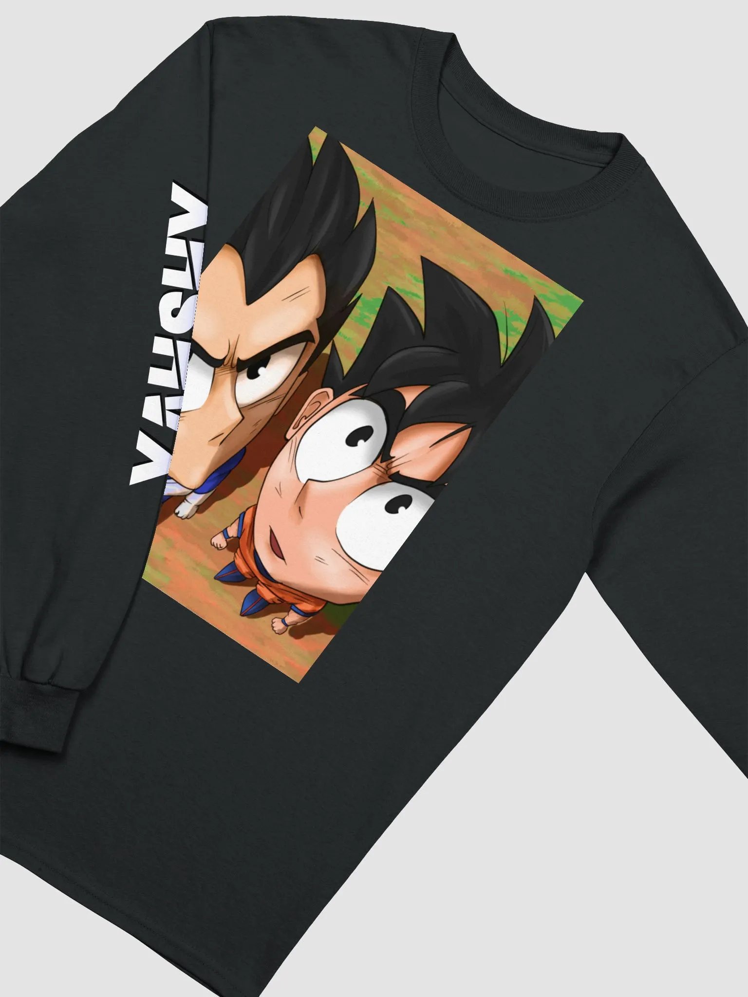 BIG HEAD GOKU AND VEGETA • LONG SLEEVE SHIRT product image (10)