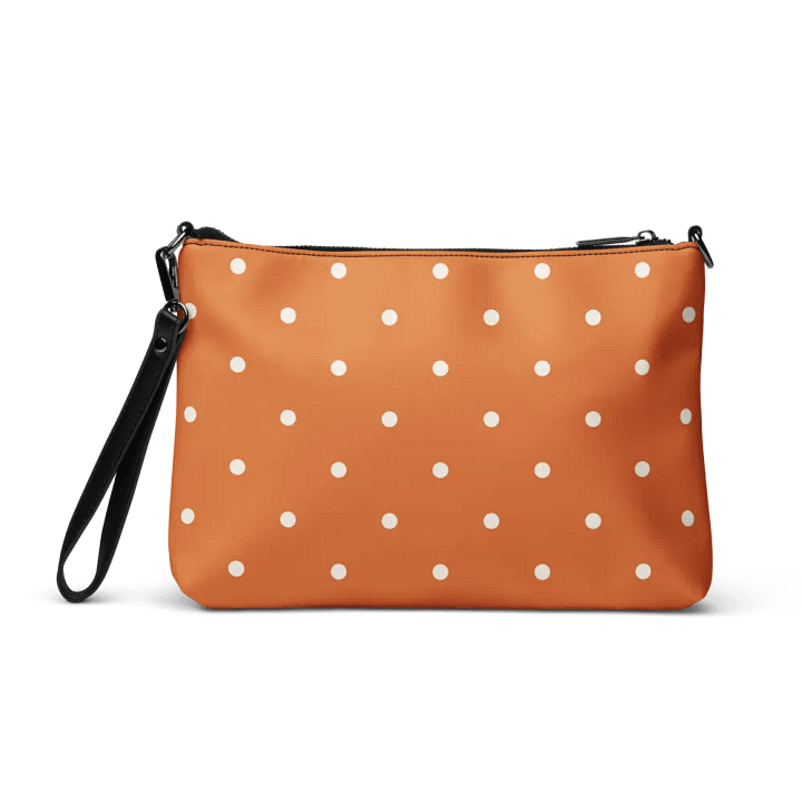 Orange with Cream Dots Crossbody Bag product image (1)