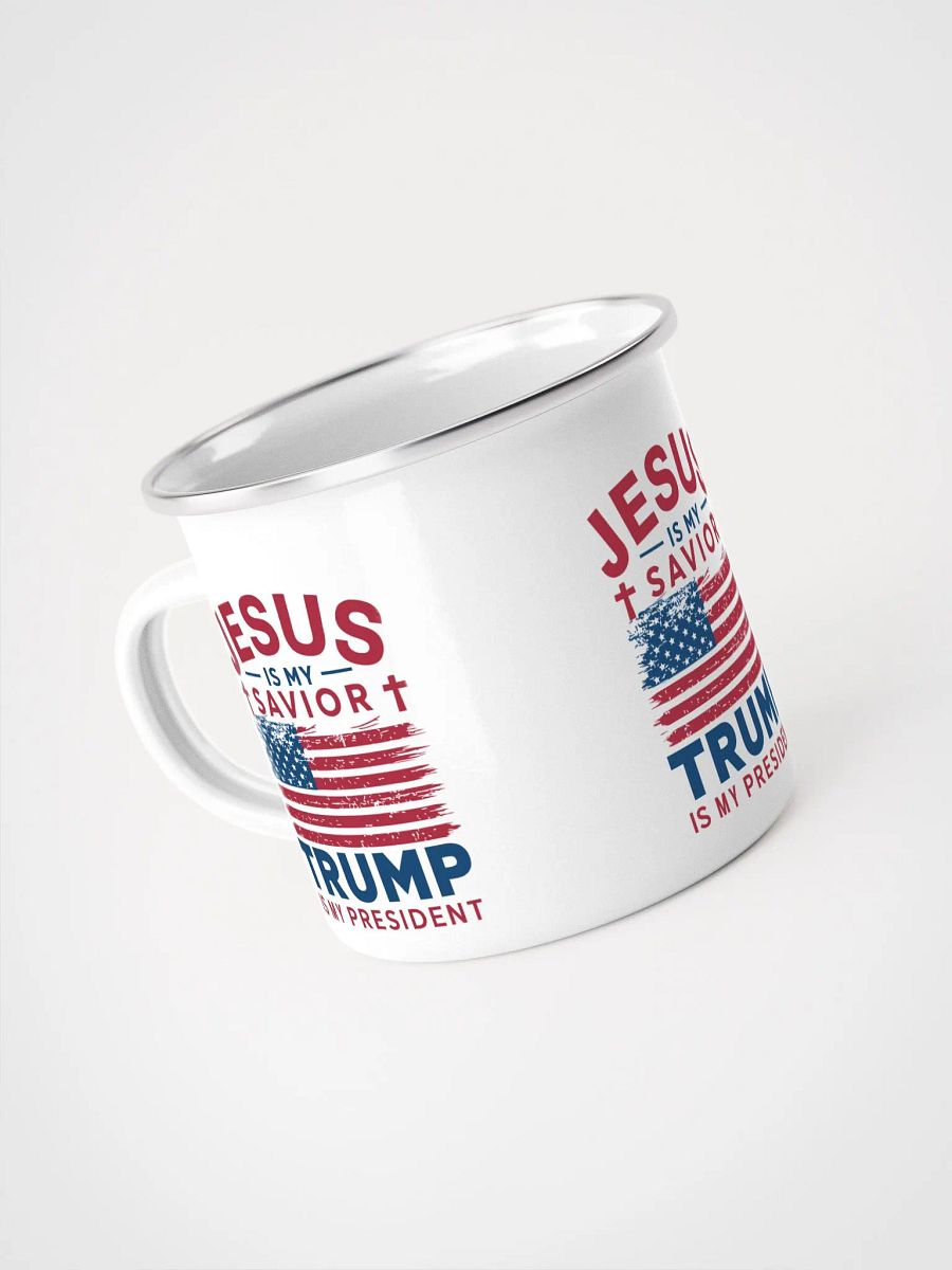 Patriotic Campaign Enamel Mug product image (4)