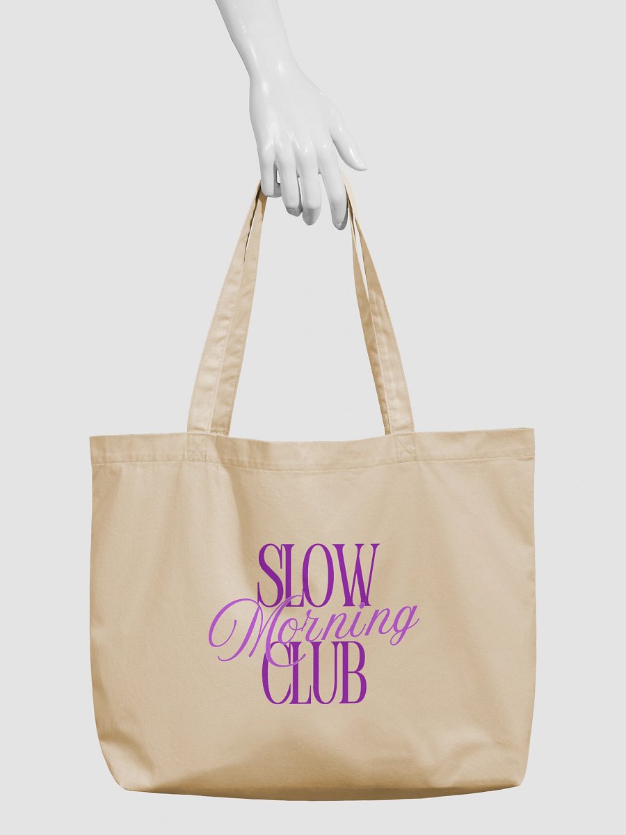 "Slow Morning Club" Tote | MyTime Movie Network Collection product image (3)