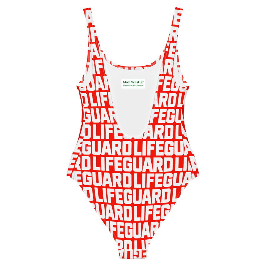 Classic Lifeguard Red and White All-Over Print product image (6)