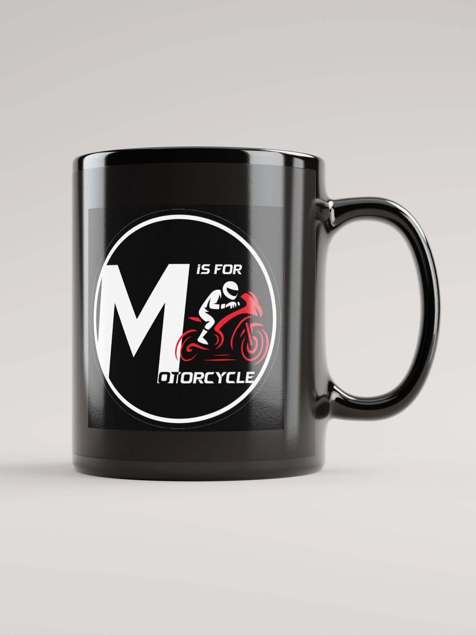 M is for Motorcycle Logo Mug product image (1)