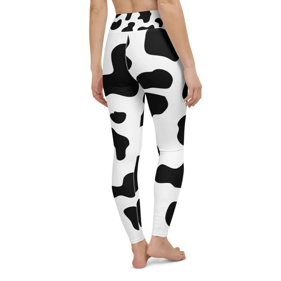 Chic Cow Print Leggings – Trendy & Comfortable for Every Occasion product image (8)