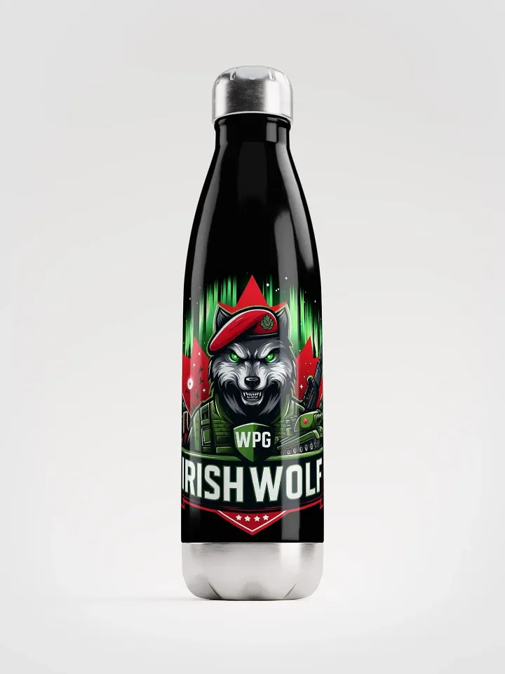 Irish Wolf Stainless Steel Water Bottle product image (1)