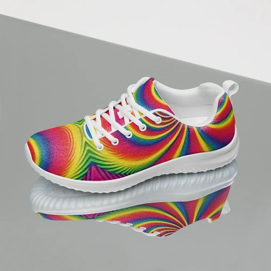Psychedelic Spin Athletic Women's Shoes product image (5)