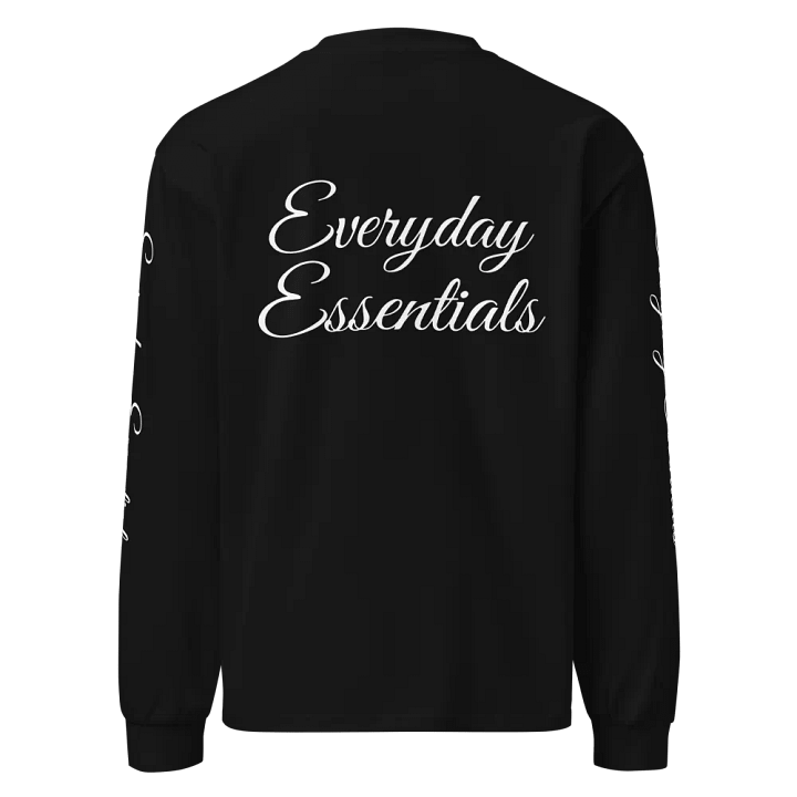 Everyday Essentials Cursive Long Sleeve Shirt product image (1)