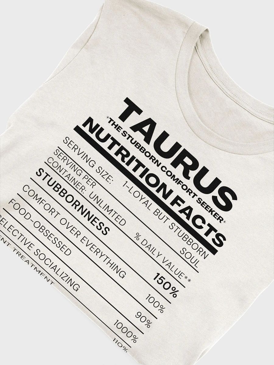 Taurus Unisex T-Shirt product image (9)
