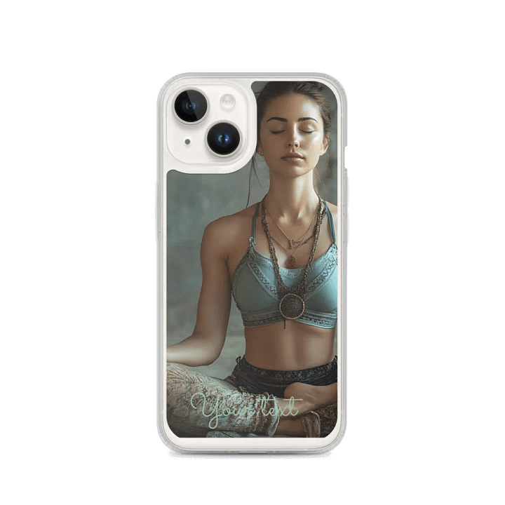 Zen Meditator iPhone® Clear Case product image (4)