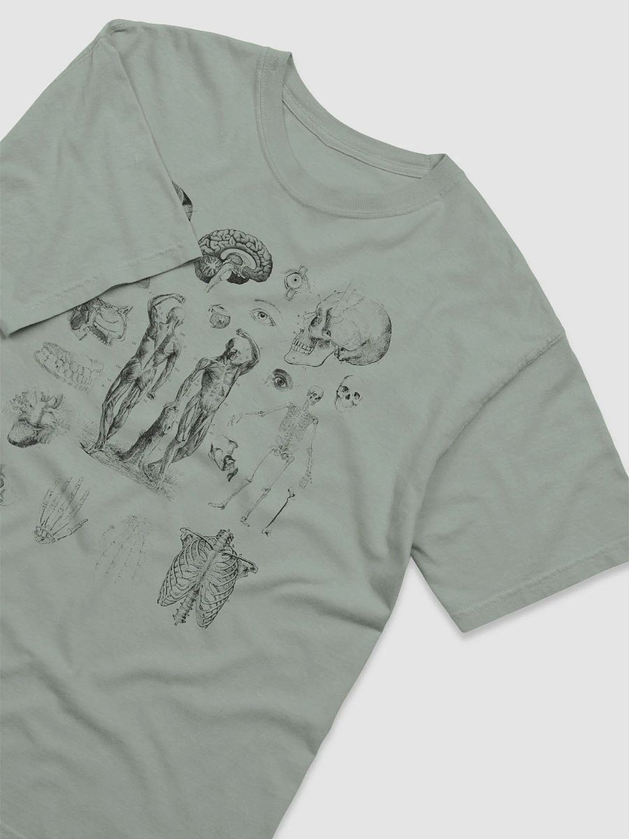 Vintage-Style Illustrations of Human Anatomy T-Shirt | Vintage-Style Dark Academia Shirt for Anthropology Enthusiasts product image (3)