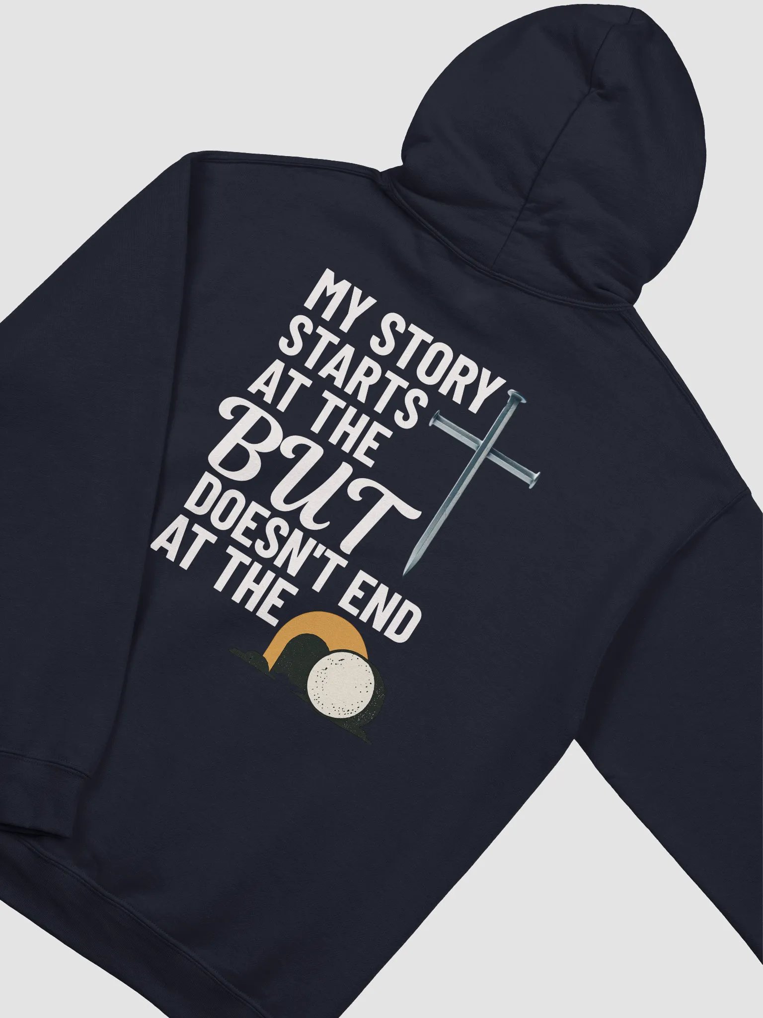 My Story Starts at the Cross – Faith Journey Hoodie product image (35)