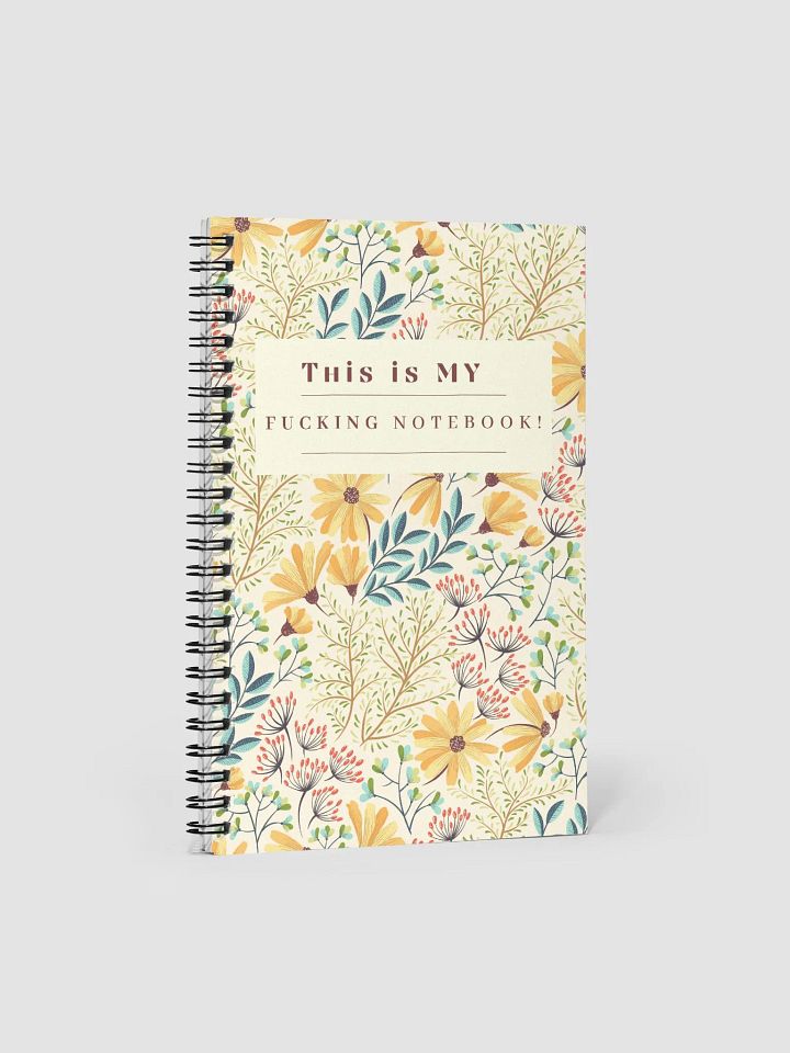 THIS IS MY FUCKING NOTEBOOK! product image (1)