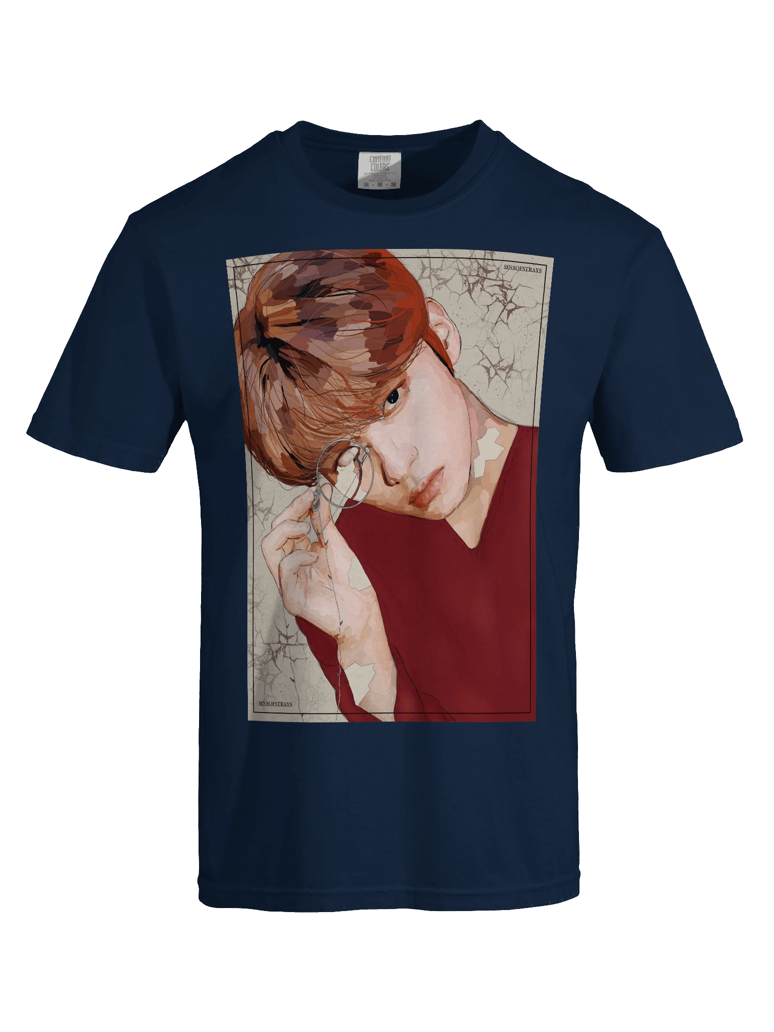 Cracked Minho T-Shirt product image (34)