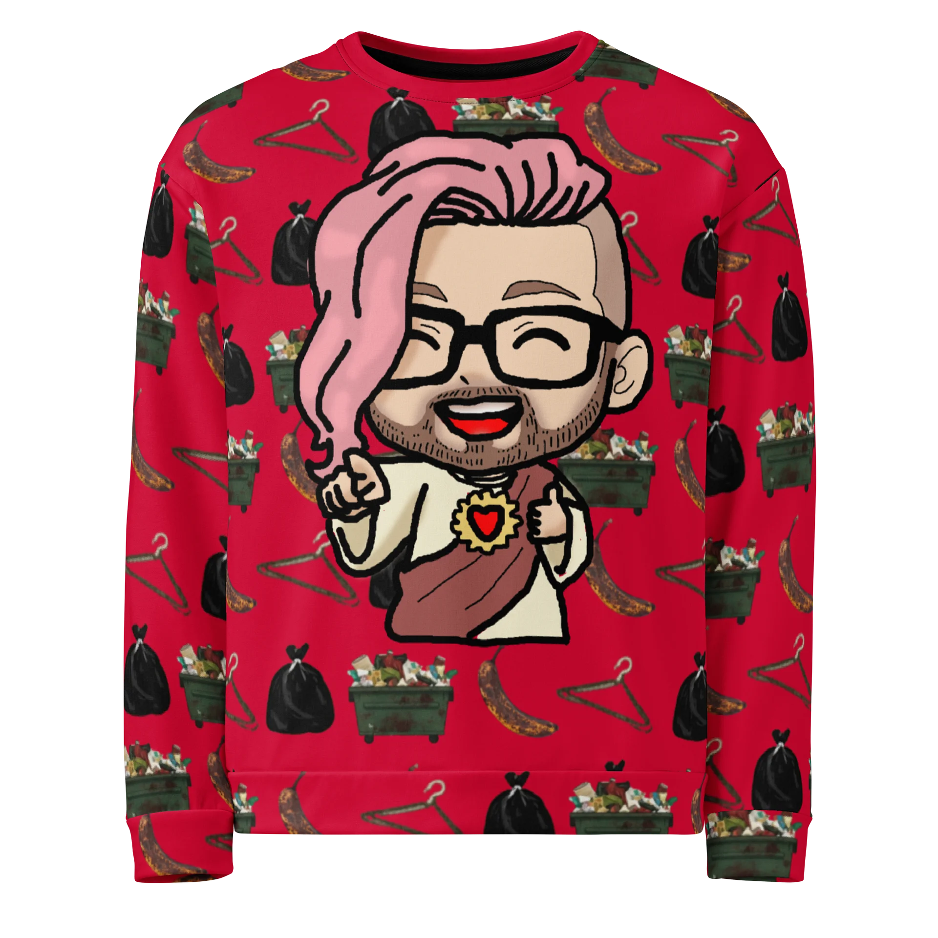 Garbage Day Crimmas Sweater product image (1)