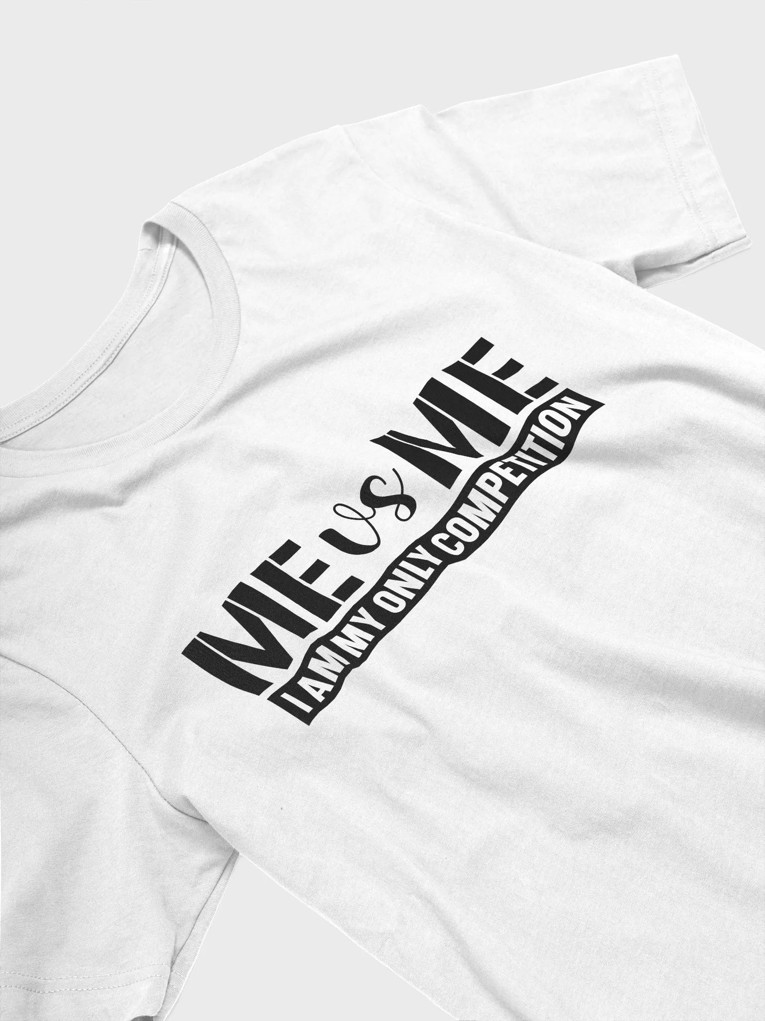 Me Vs Me I Am My Only Competition - Women's White T-Shirt product image (4)