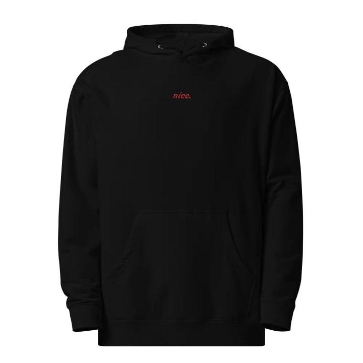 [LIMITED] Nice. Red Broken Heart Embroidered Hoodie product image (2)