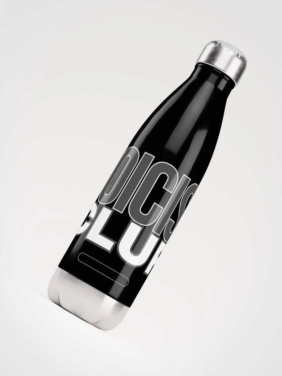 Chrome-Effect Stoicism Club Water Bottle product image (4)