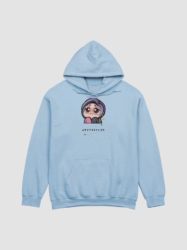 arc yui beg light blue hoodie product image (1)