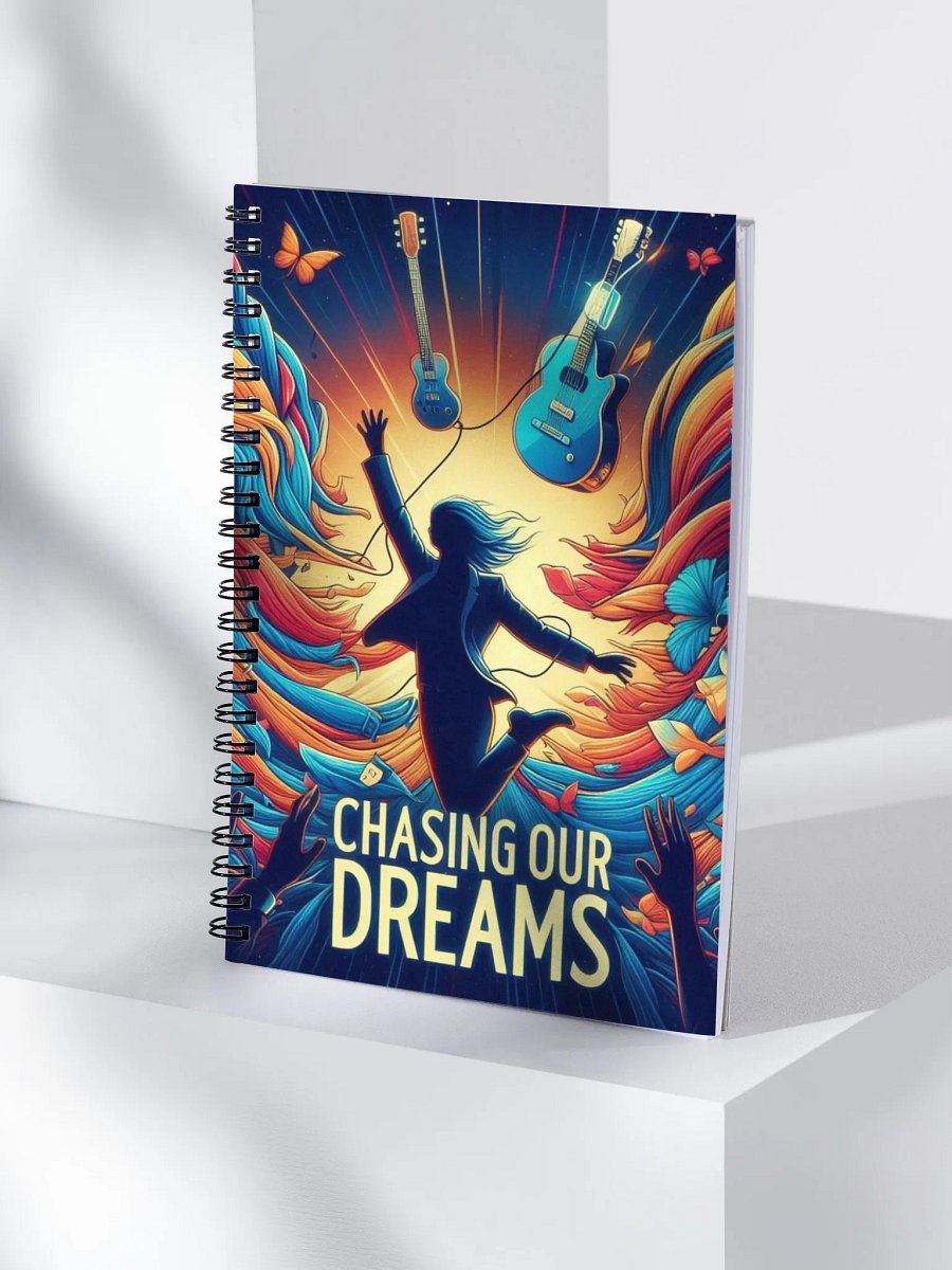 Chasing Our Dreams Band Spiral Notebook product image (4)