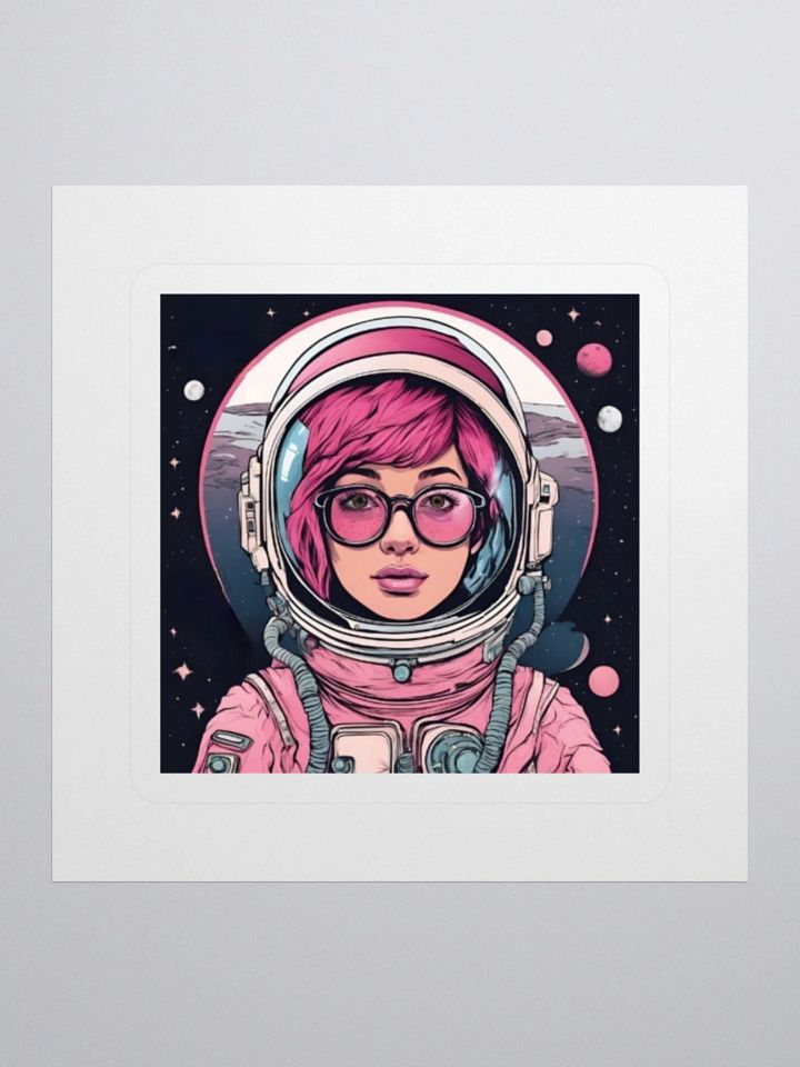 SPACE CADET BECCA STICKER product image (2)