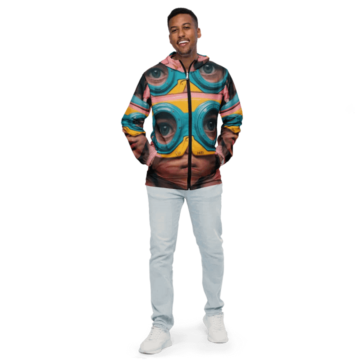 Whimsical òógle Kidsplay All-Over Print Windbreaker product image (1)