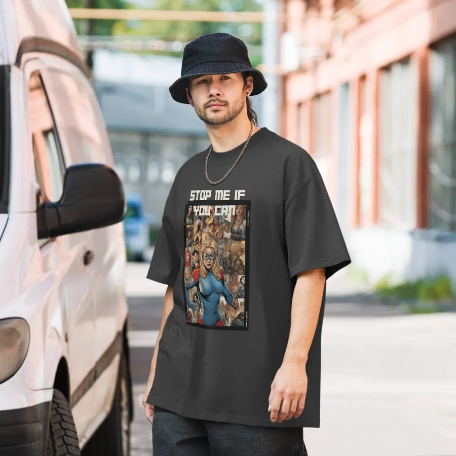 Stop me if you can oversized tee product image (7)