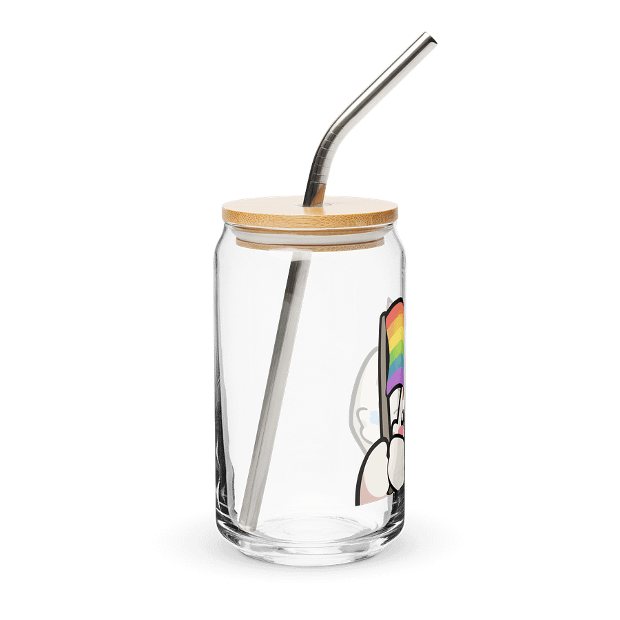 Rainbow Pride Glass Cup product image (4)