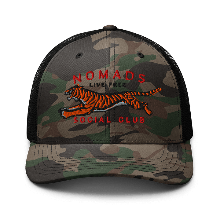 Leaping Tiger Camo hat product image (1)