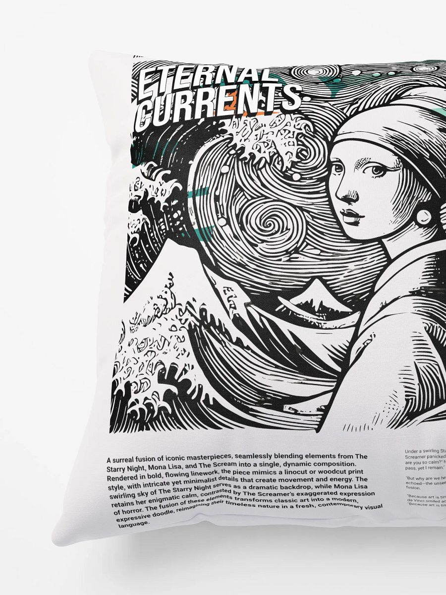 Eternal Currents Pillow product image (3)