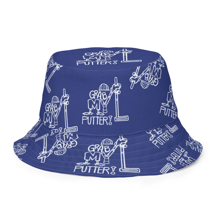 Grab My Putter Reversible Bucket Hat: Large Logo product image (2)