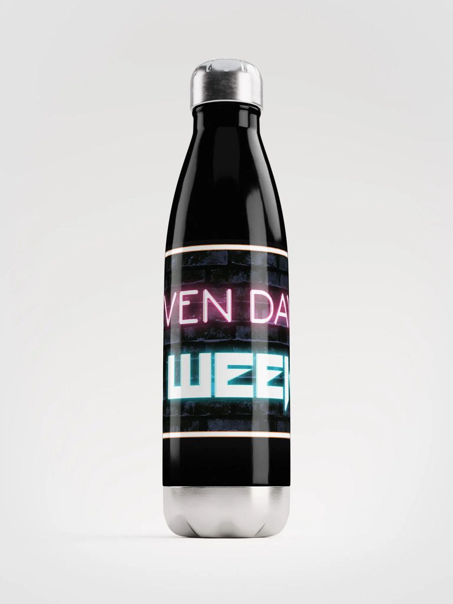 Seven Days A Week Water Bottle product image (1)