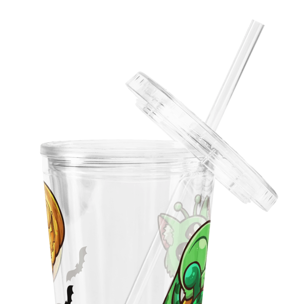 Halloween Cosmos Cat 16oz Tumbler product image (4)