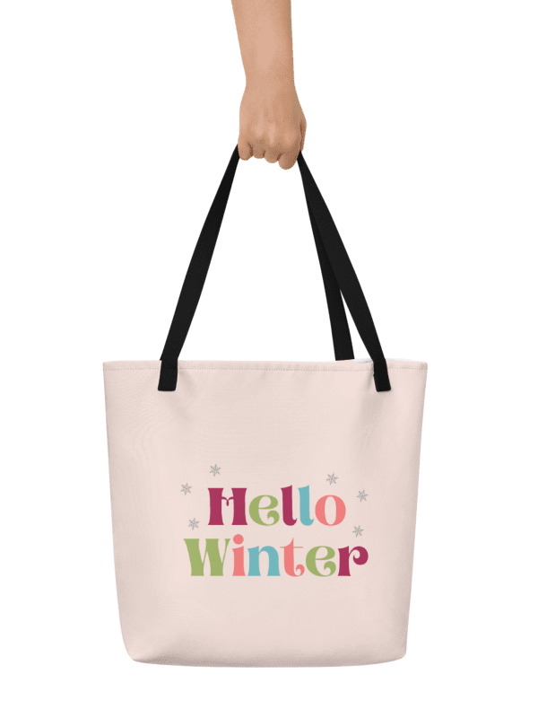 Winter Wonderland All-Over Tote Bag product image (1)