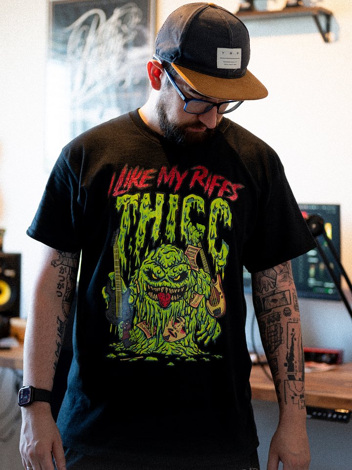 I Like My Riffs THICC – Monster T-shirt product image (1)