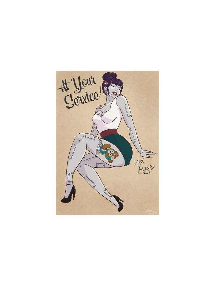 Pin Up BB Poster product image (1)