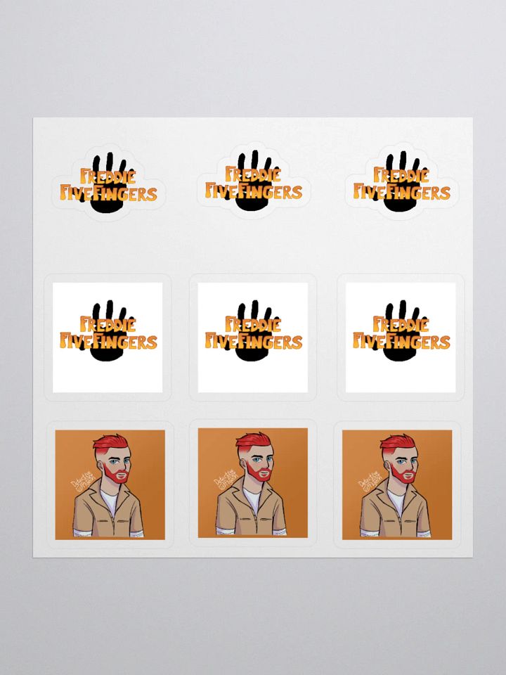 Freddie Fivefingers Sticker Collection product image (3)