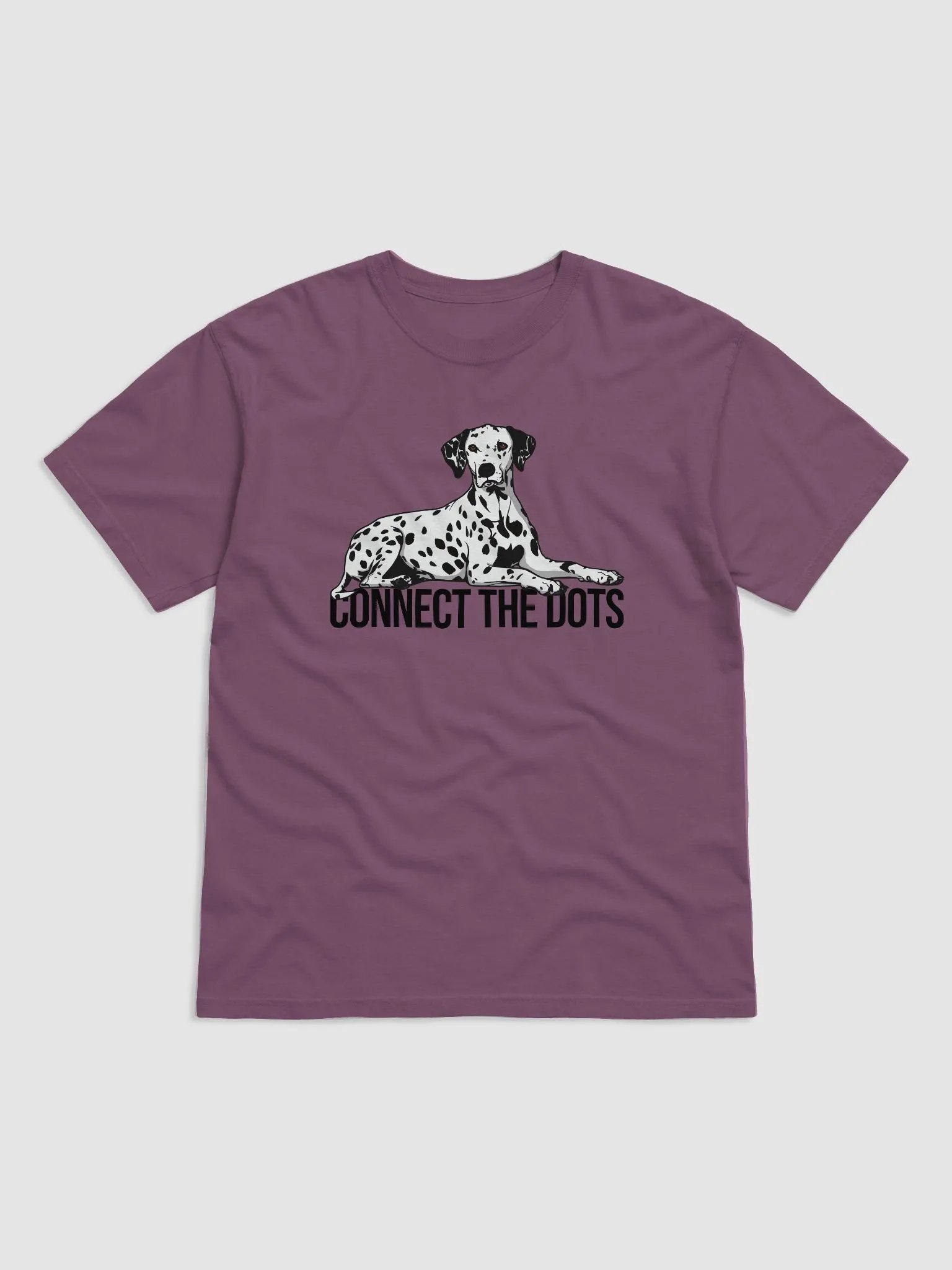 Connect the Dots T-Shirt of a Dalmatian | Funny T-Shirt for Dalmatian Paw-rents product image (9)