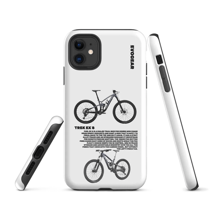 White Ex 8 Gen 6 iPhone Case product image (1)