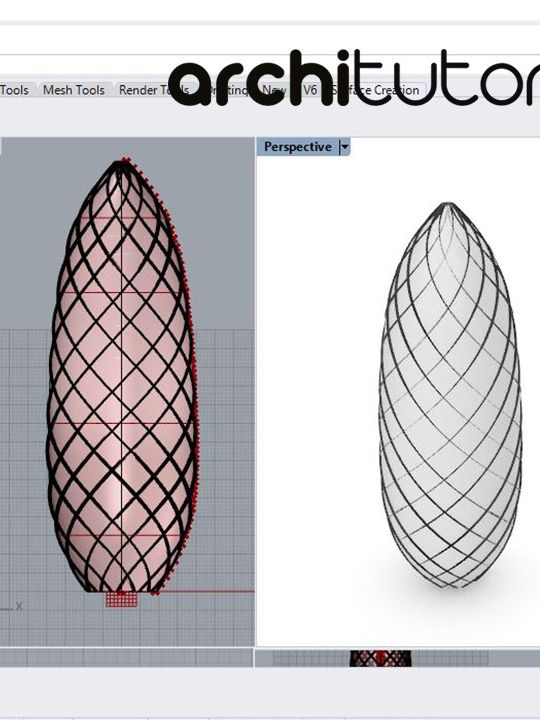 Parametric Tower Facade Design Grasshopper Rhino Files Download product image (2)