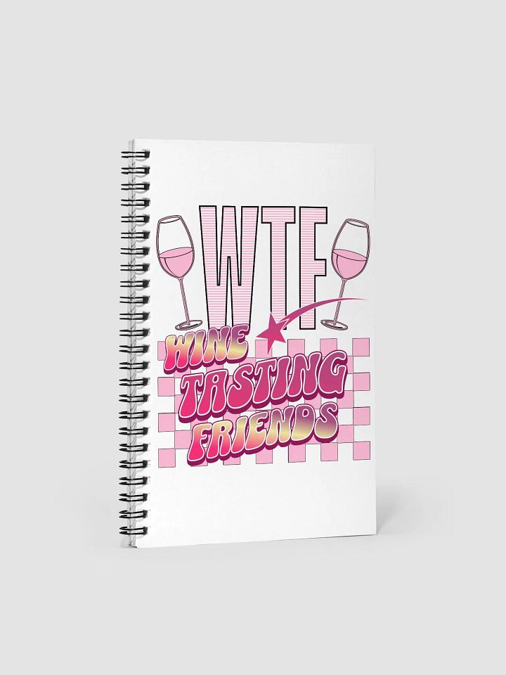 WTF Wine Tasting Friends Notebook product image (1)
