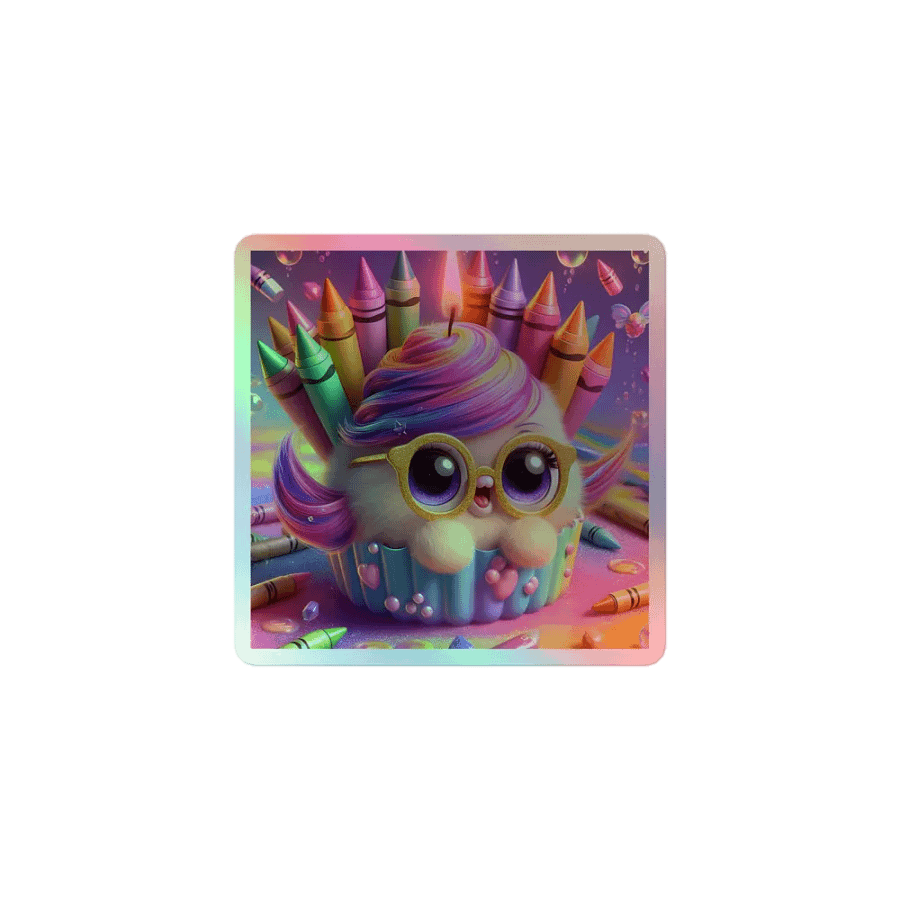 Colorful Crayon Sticker product image (1)