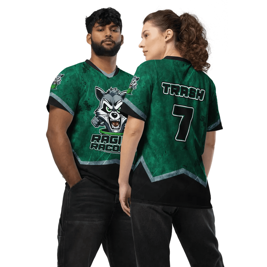 Raging Racoons Official Sportsball Jersey (Dumpster Edition) product image (4)