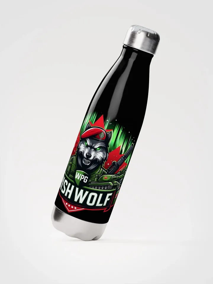 Irish Wolf Stainless Steel Water Bottle product image (2)
