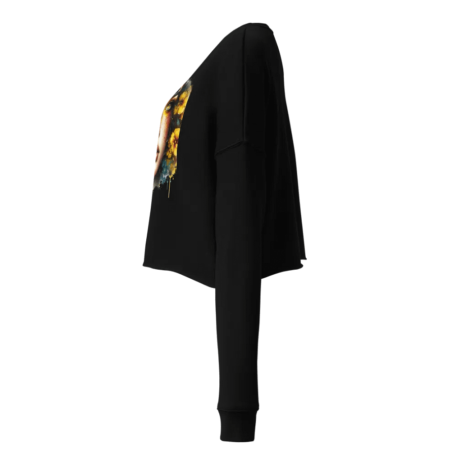 Floral Muse Women's Crop Sweatshirt product image (7)
