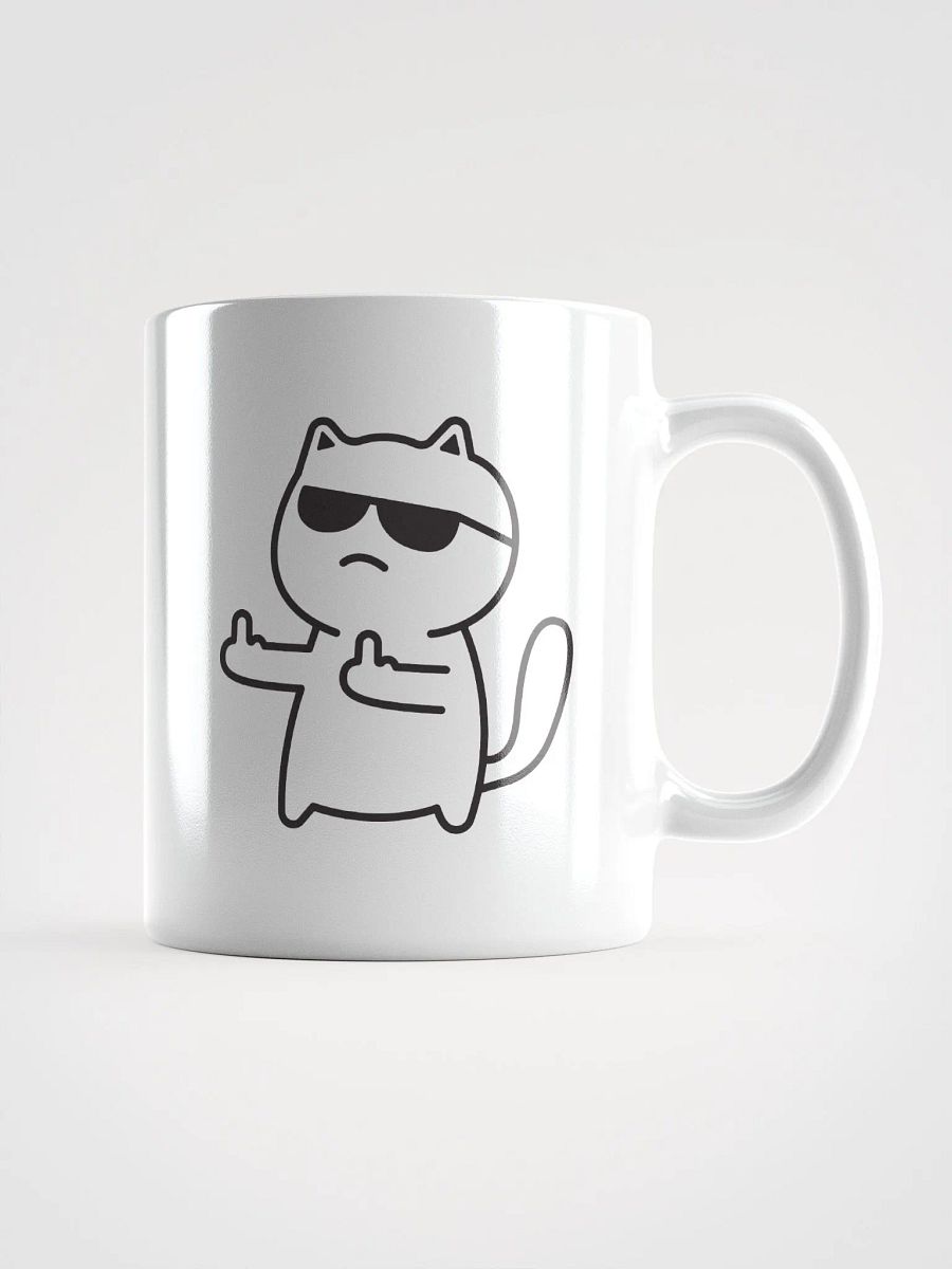 Sassy Cat Middle Finger Mug product image (3)