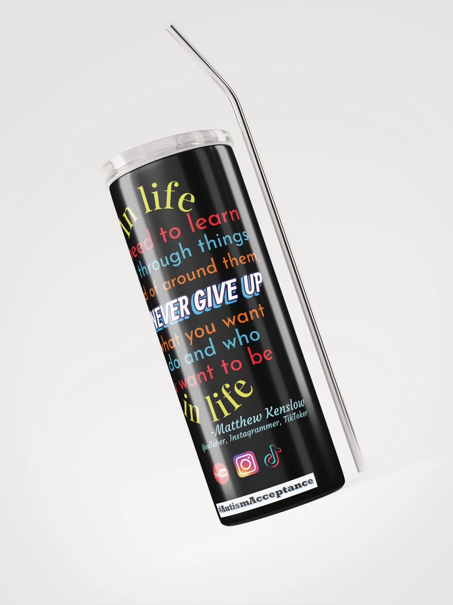 Stainless Steel Tumbler [Quote 7] product image (3)